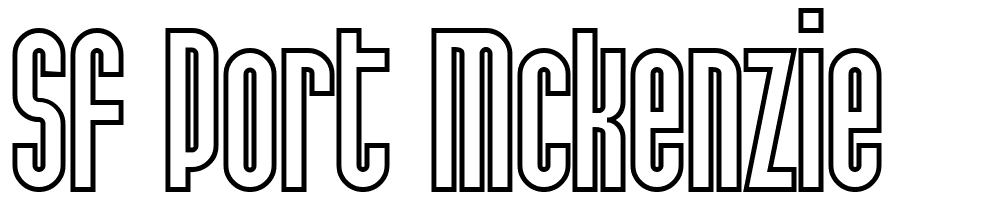 sf-port-mckenzie font family download free