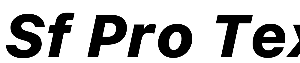 SF-Pro-Text-Heavy-Italic font family download free