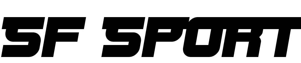 SF Sports Night NS Alternate font family download free