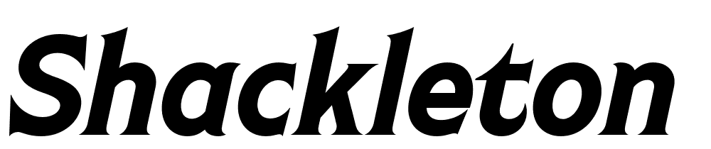 Shackleton font family download free