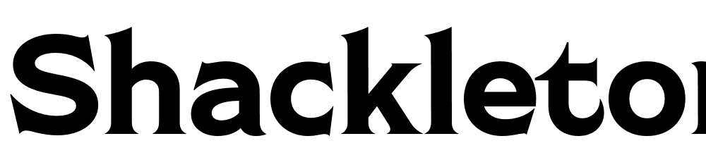 Shackleton-Regular font family download free
