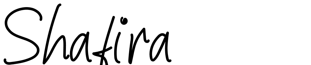 Shafira font family download free