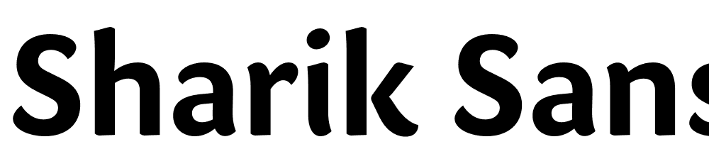 Sharik-Sans-Bold font family download free