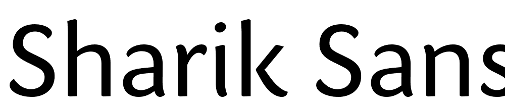 Sharik-Sans font family download free