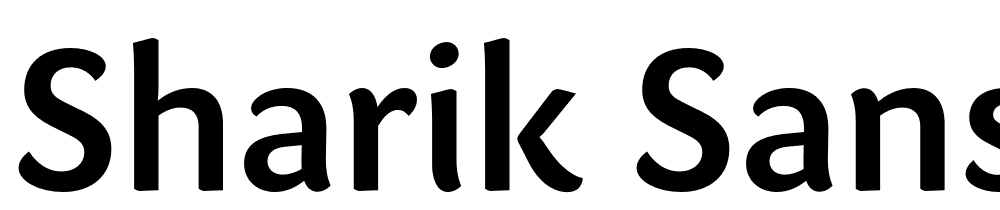 Sharik-Sans-SemiBold font family download free