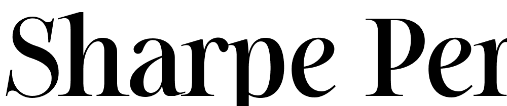 sharpe-personal font family download free