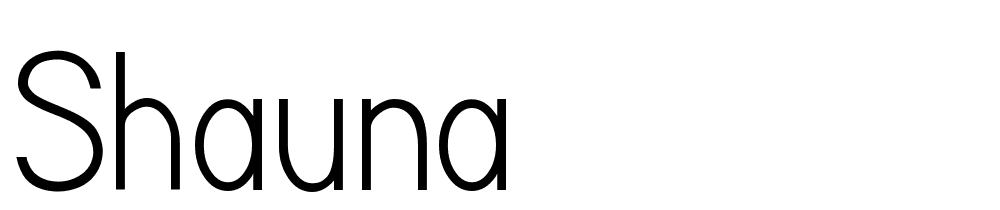 shauna font family download free