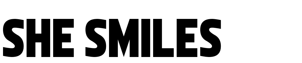 She-Smiles font family download free