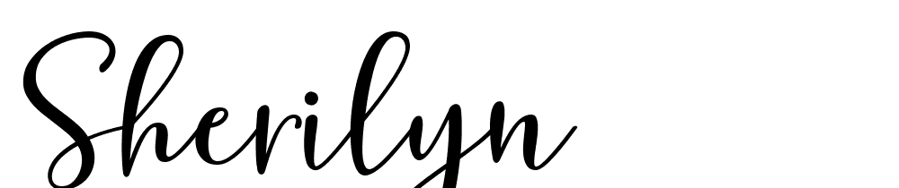 Sherilyn font family download free