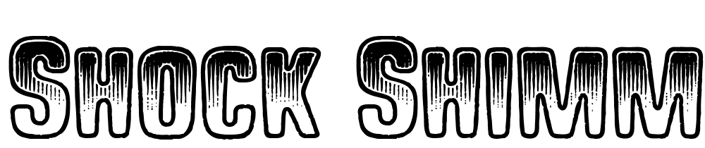 Shock Shimmy font family download free