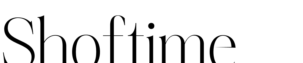 Shoftime font family download free