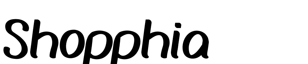 Shopphia font family download free