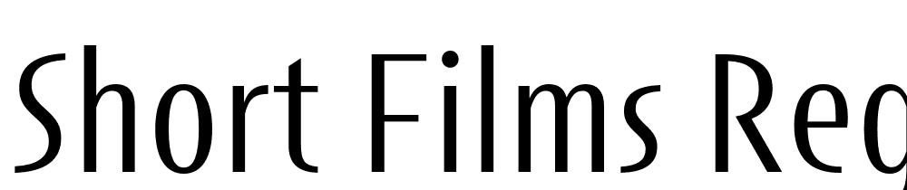 Short-Films-Regular font family download free