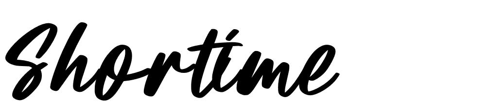 Shortime font family download free