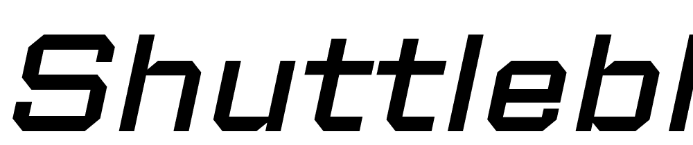 Shuttleblock-Wide-Medium-Italic font family download free