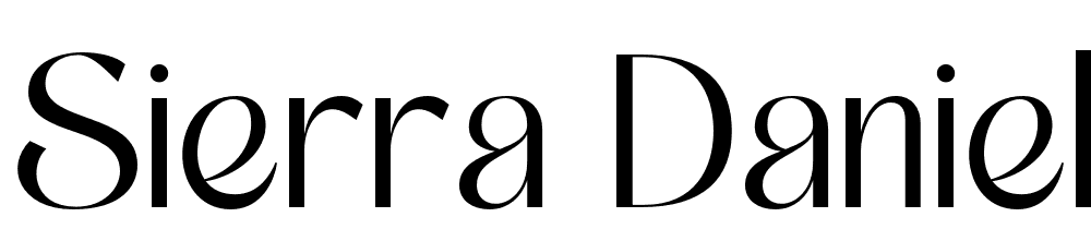 Sierra-Danielle-Regular font family download free