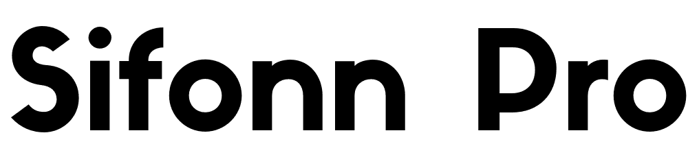 Sifonn-Pro font family download free