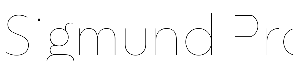Sigmund-PRO-Thin font family download free