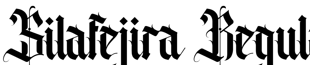 Silafejira-Regular font family download free