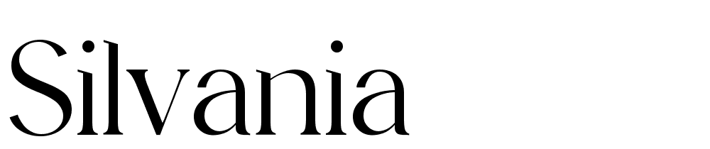 Silvania font family download free