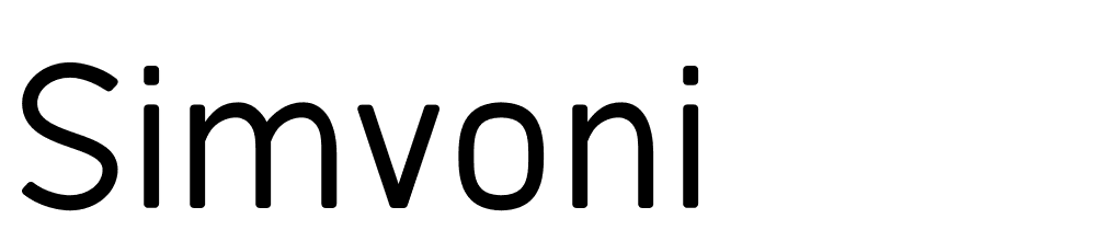 Simvoni font family download free