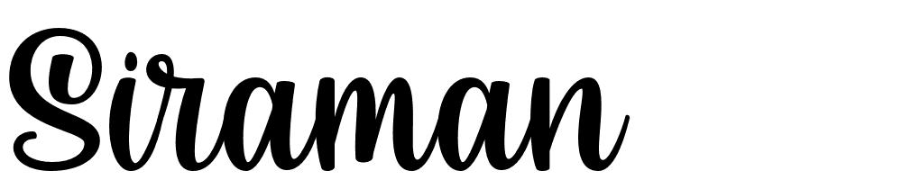 siraman font family download free