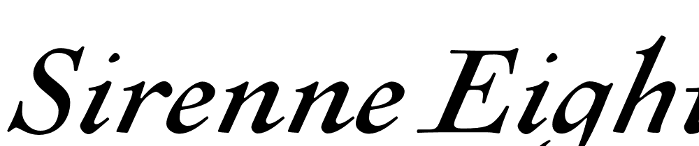 Sirenne-Eighteen-MVB-Italic font family download free