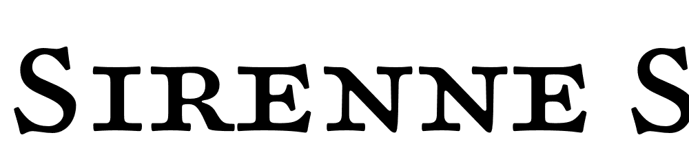 Sirenne-Six-MVB-Roman-Small-Caps font family download free