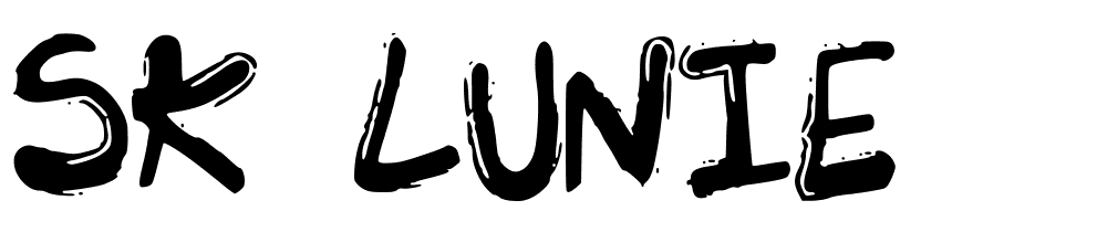 sk_lunie font family download free