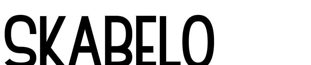 Skabelo font family download free