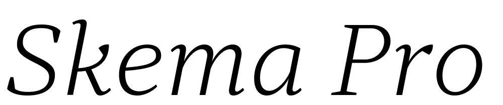 Skema Pro Title font family download free