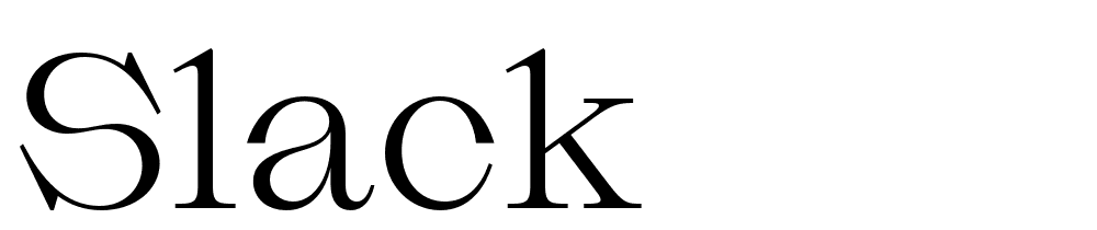 slack font family download free