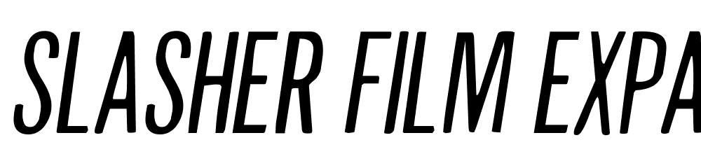 Slasher-Film-Expanded-Semi-It font family download free