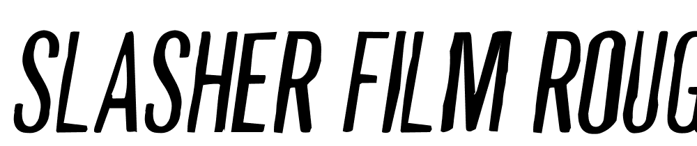 Slasher-Film-Rough-Exp-SemItal font family download free