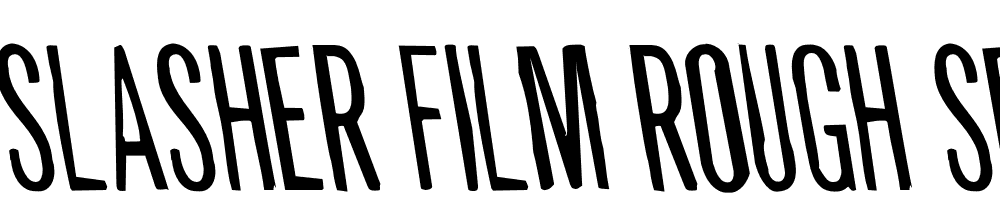 Slasher-Film-Rough-Semi-Leftal font family download free