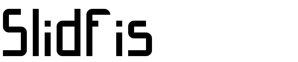 Slidfis font family download free