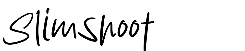 Slimshoot font family download free