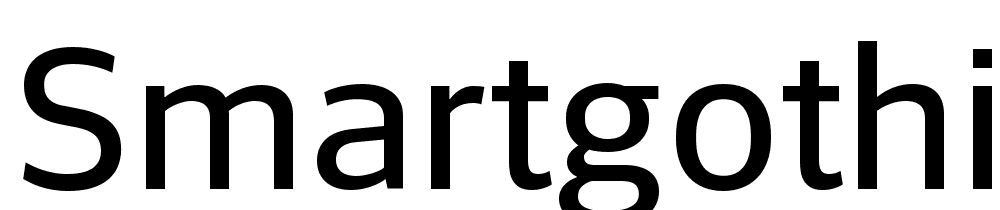 smartgothic font family download free