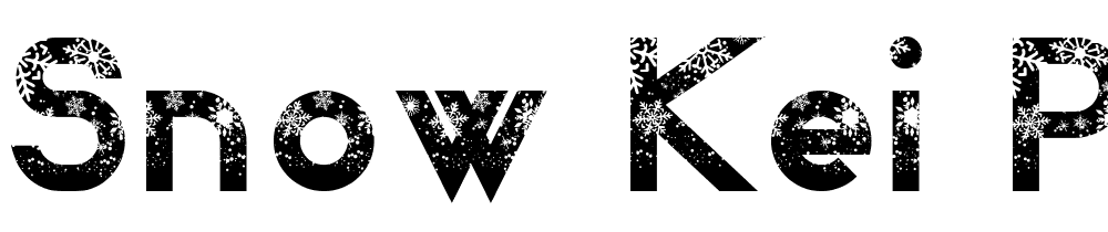 Snow-Kei-Pro-2 font family download free