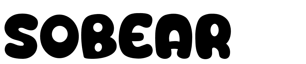 Sobear font family download free