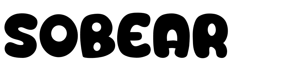 Sobear font family download free