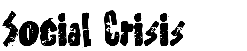 Social-Crisis font family download free