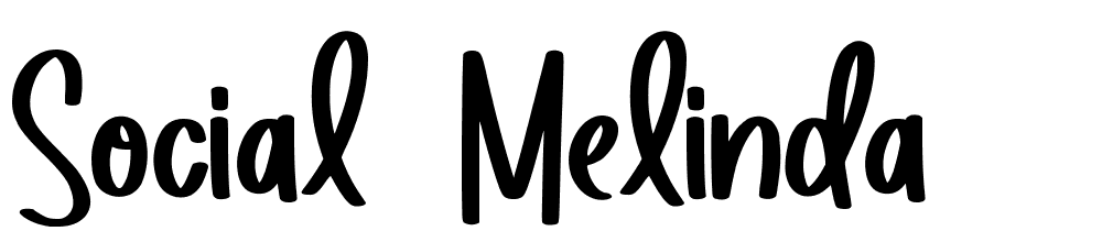 Social-Melinda font family download free