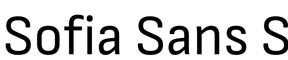 Sofia-Sans-Semi-Condensed-Regular font family download free