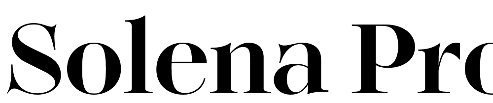 Solena Pro font family download free