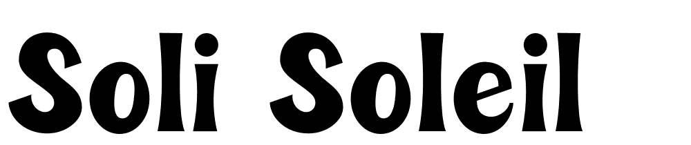 Soli-Soleil font family download free