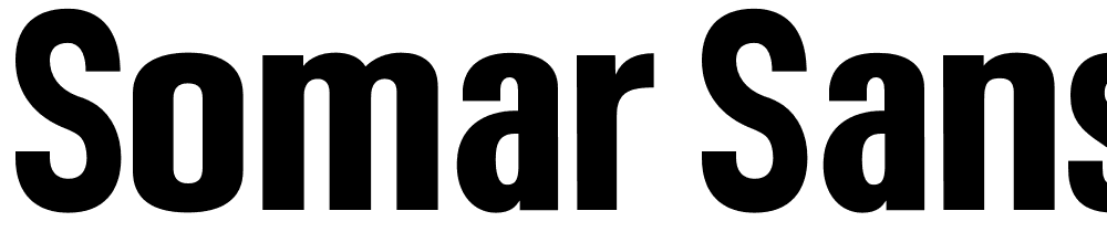 Somar-Sans-Black-Condensed font family download free