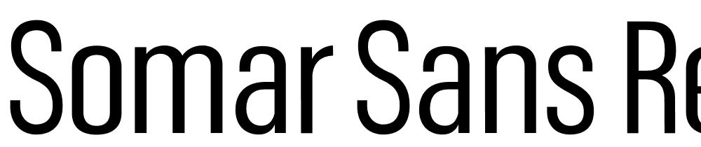 Somar-Sans-Regular-Condensed font family download free