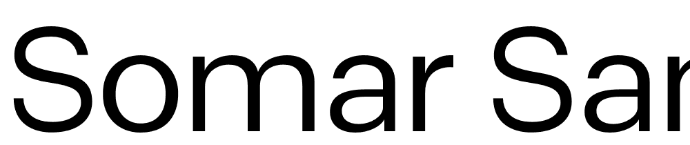 Somar-Sans-Regular font family download free