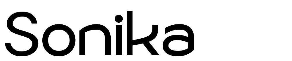 sonika font family download free